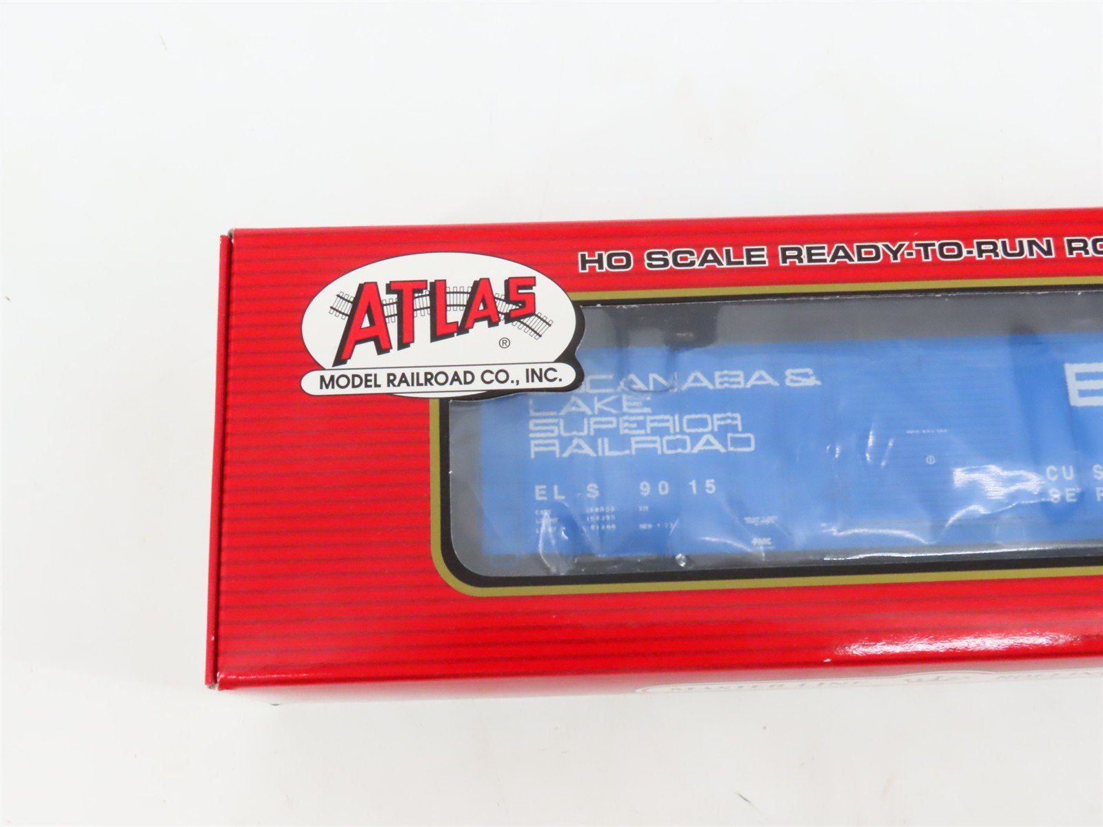 LOT of 3 HO Scale Atlas E&LS Escanaba & Lake Superior FMC 5077 Boxcars SEALED