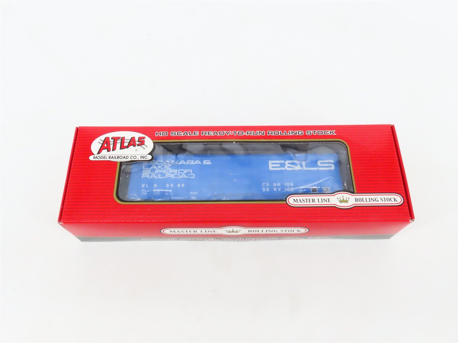 LOT of 3 HO Scale Atlas E&LS Escanaba & Lake Superior FMC 5077 Boxcars SEALED