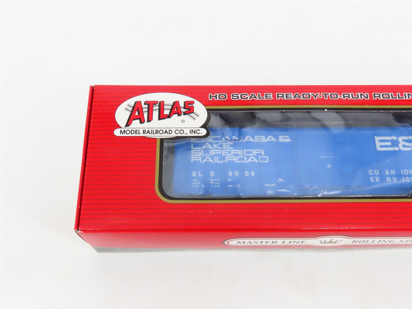 LOT of 3 HO Scale Atlas E&LS Escanaba & Lake Superior FMC 5077 Boxcars SEALED