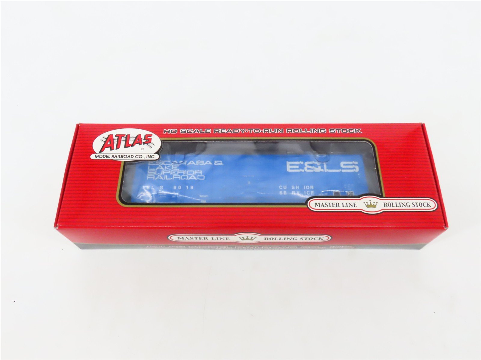 LOT of 3 HO Scale Atlas E&LS Escanaba & Lake Superior FMC 5077 Boxcars SEALED