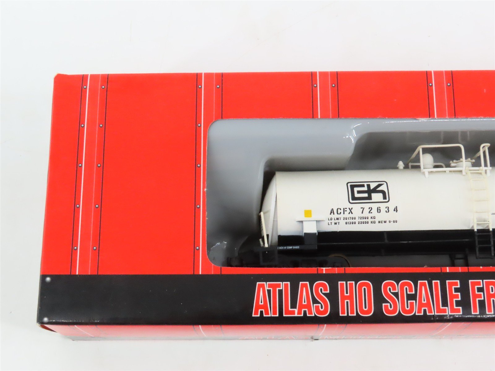 LOT of 2 HO Scale Atlas ACFX Georgia Kaolin/Dry Branch Kaolin Tankcars