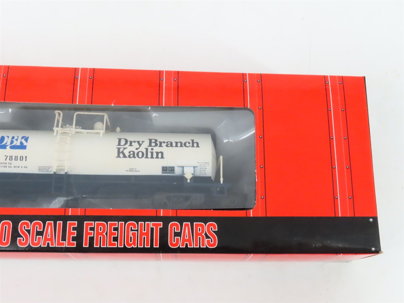 LOT of 2 HO Scale Atlas ACFX Georgia Kaolin/Dry Branch Kaolin Tankcars