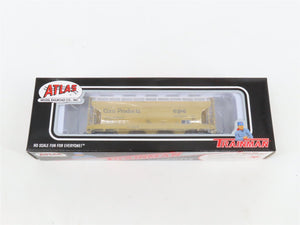 LOT of 2 HO Scale Atlas CCLX Corn Products 3-Bay Covered Hopper Cars