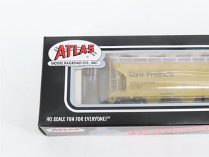 LOT of 2 HO Scale Atlas CCLX Corn Products 3-Bay Covered Hopper Cars