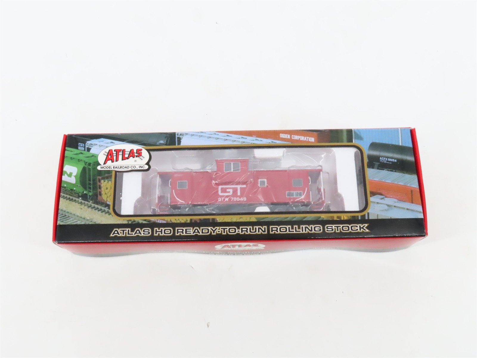 LOT of 3 HO Scale Atlas GTW Grand Trunk Western Caboose Cars Sealed