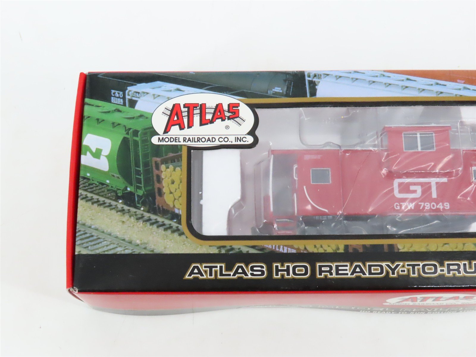 LOT of 3 HO Scale Atlas GTW Grand Trunk Western Caboose Cars Sealed