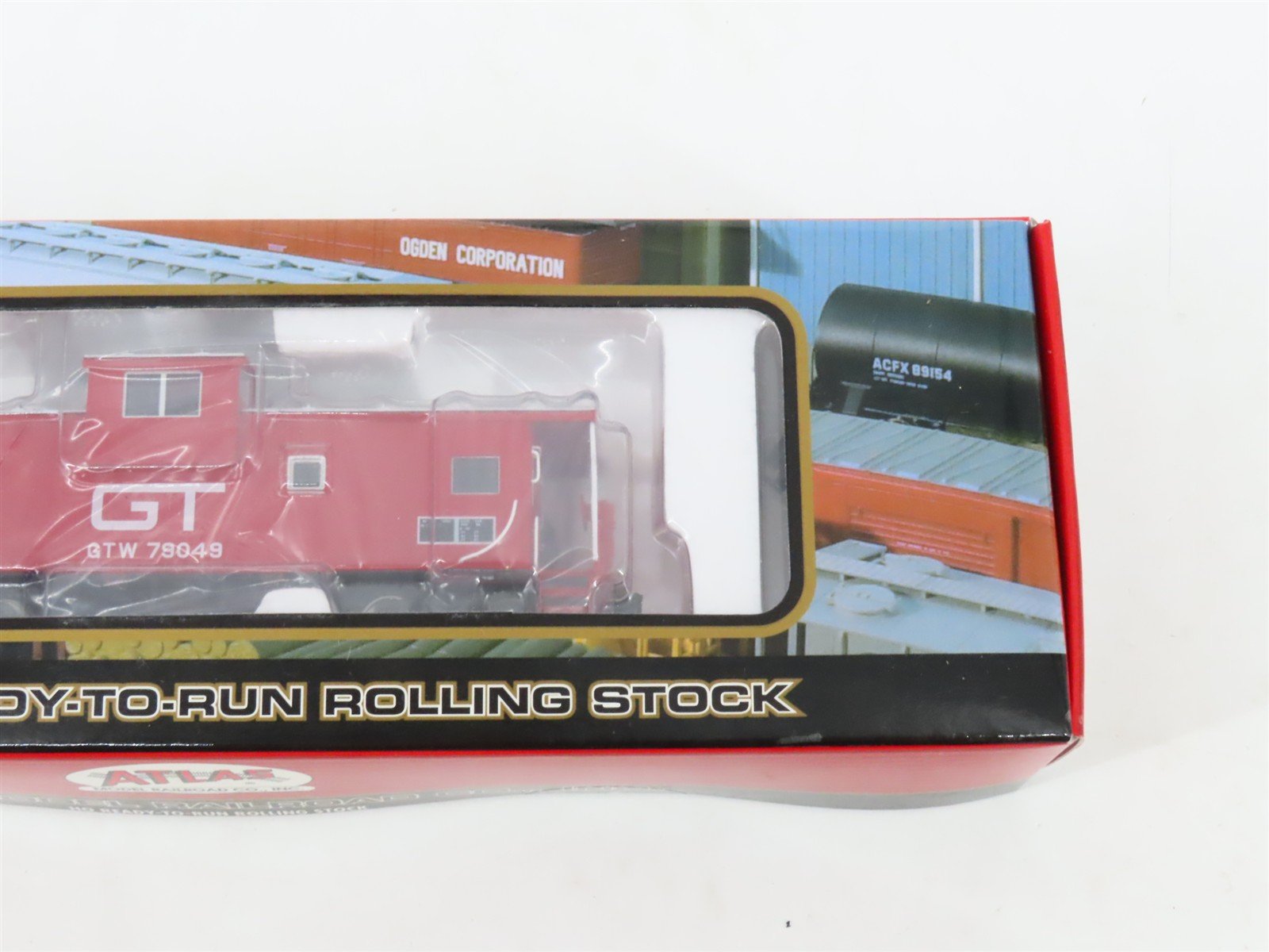 LOT of 3 HO Scale Atlas GTW Grand Trunk Western Caboose Cars Sealed