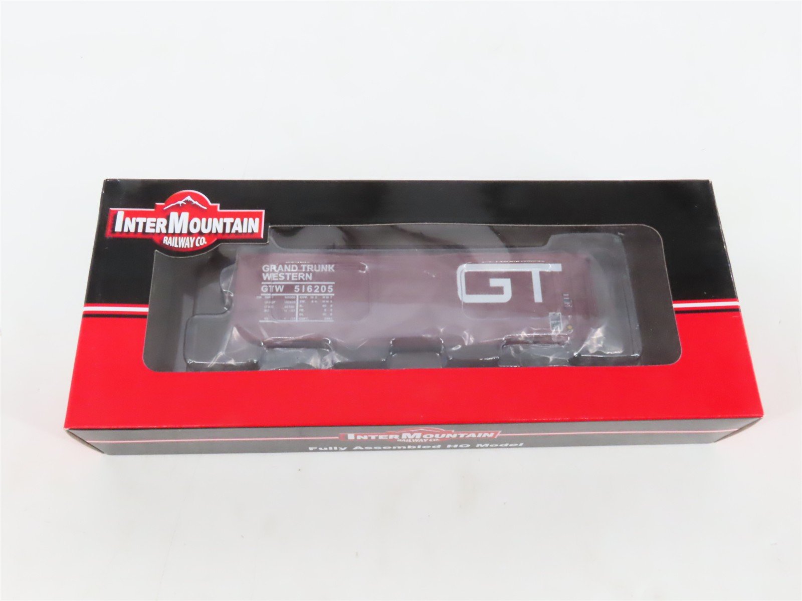 LOT of 4 HO Scale Intermountain GTW Grand Trunk Western 40' PS-1 Boxcars