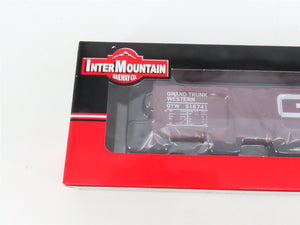 LOT of 4 HO Scale Intermountain GTW Grand Trunk Western 40' PS-1 Boxcars