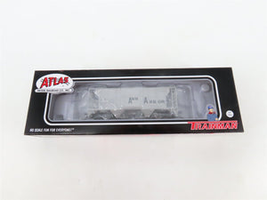 LOT of 2 HO Scale Atlas Trainman AA Ann Arbor 2-Bay Covered Hopper Cars