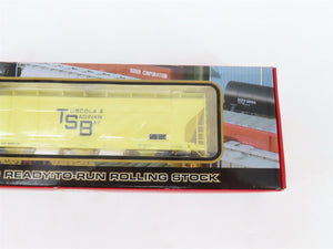 LOT of 2 HO Atlas TSBY Tuscola & Saginaw Bay 3-Bay Covered Hopper Cars SEALED
