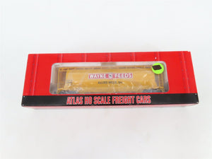 LOT of 2 HO Atlas SHPX Cumberland/Wayne Feeds 3-Bay Cylindrical Hopper Cars