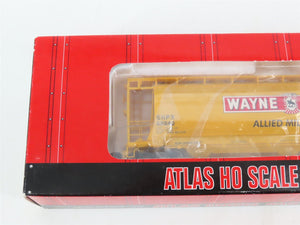 LOT of 2 HO Atlas SHPX Cumberland/Wayne Feeds 3-Bay Cylindrical Hopper Cars