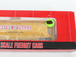 LOT of 2 HO Atlas SHPX Cumberland/Wayne Feeds 3-Bay Cylindrical Hopper Cars