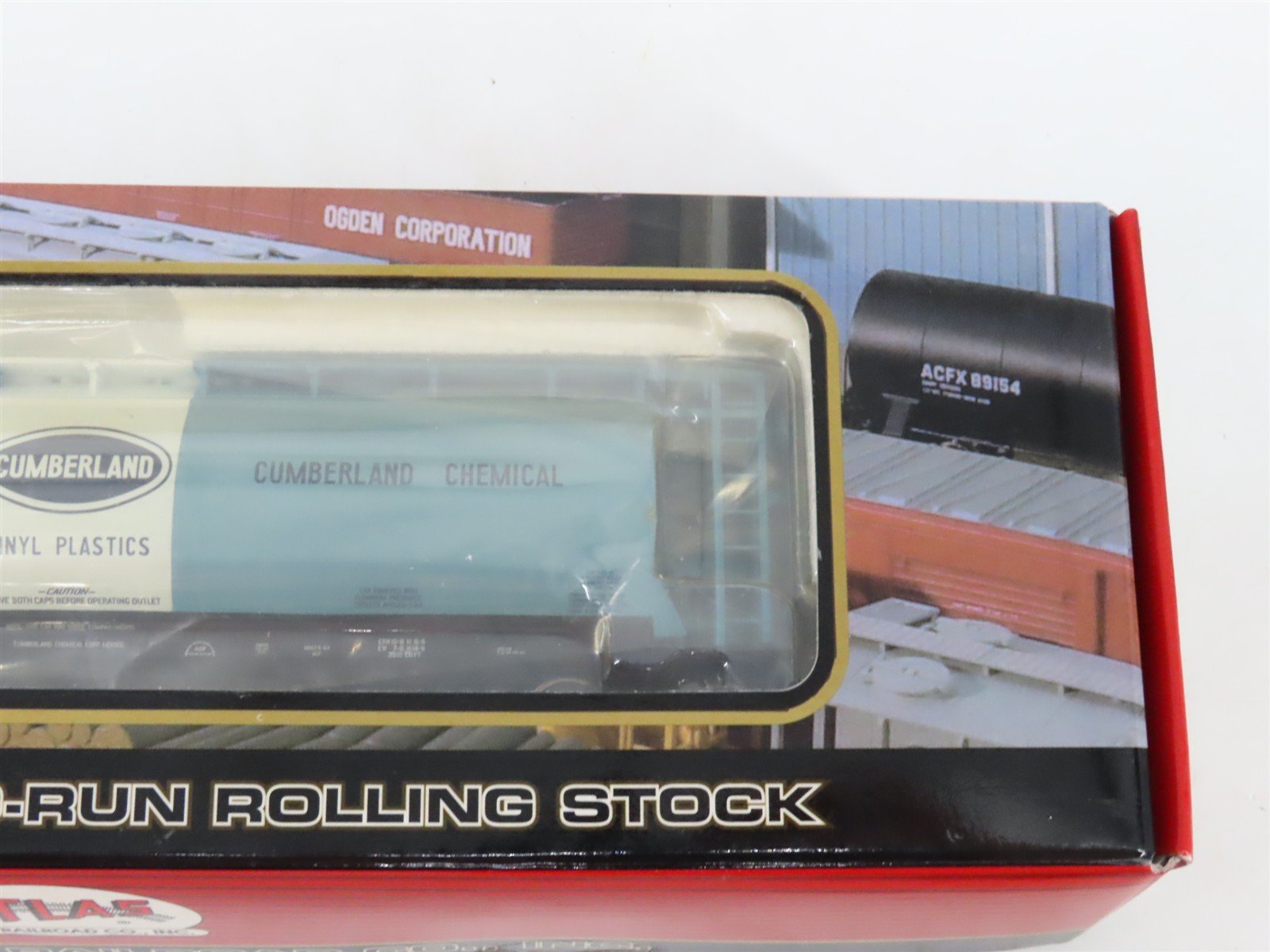 LOT of 2 HO Atlas SHPX Cumberland/Wayne Feeds 3-Bay Cylindrical Hopper Cars