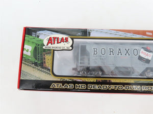 LOT of 2 HO Scale Atlas NAHX Boraxo 2-Bay Covered Hopper Cars SEALED