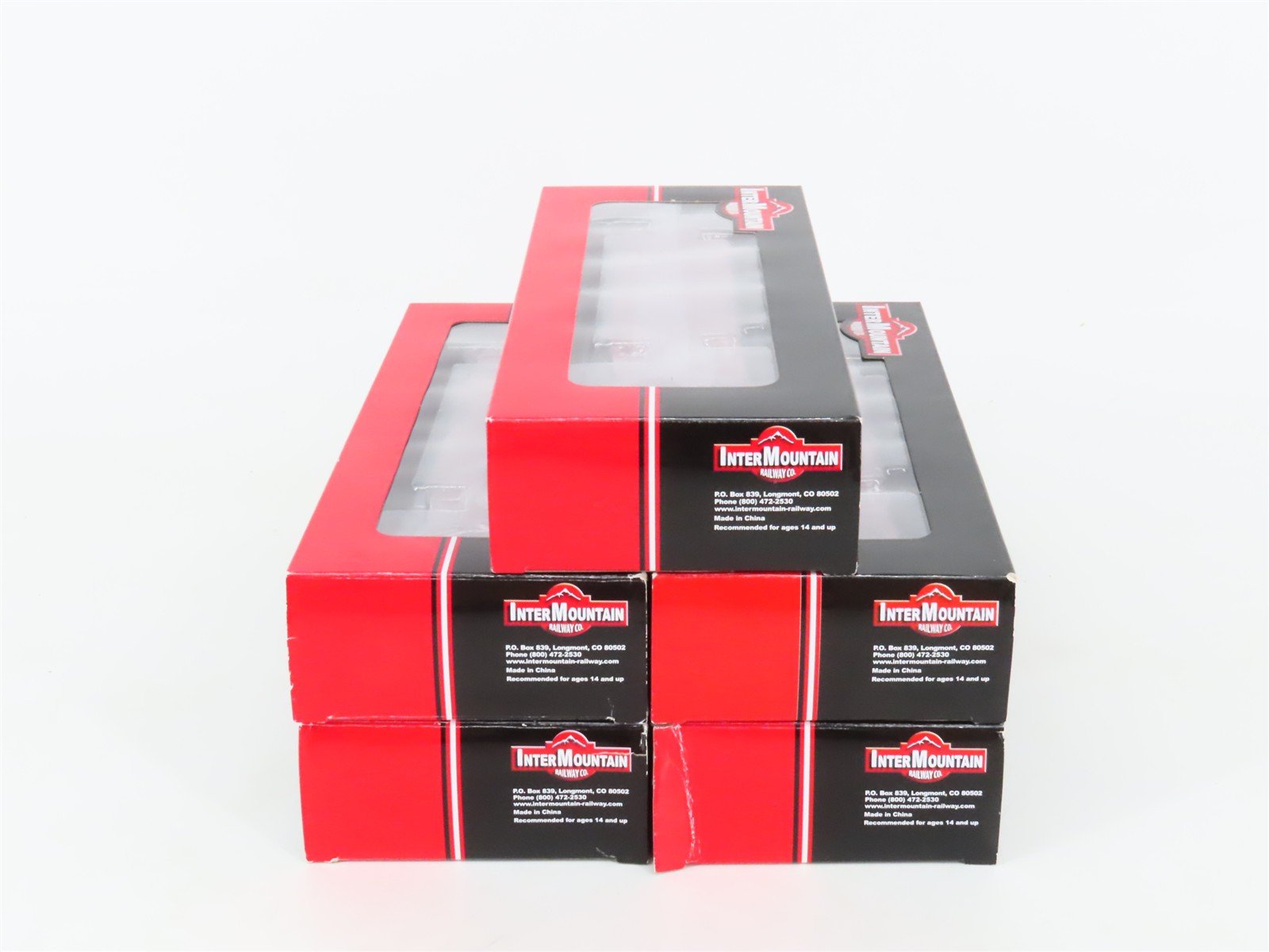 LOT of 5 HO Scale Atlas DT&I Detroit Toledo & Ironton 50' Boxcars