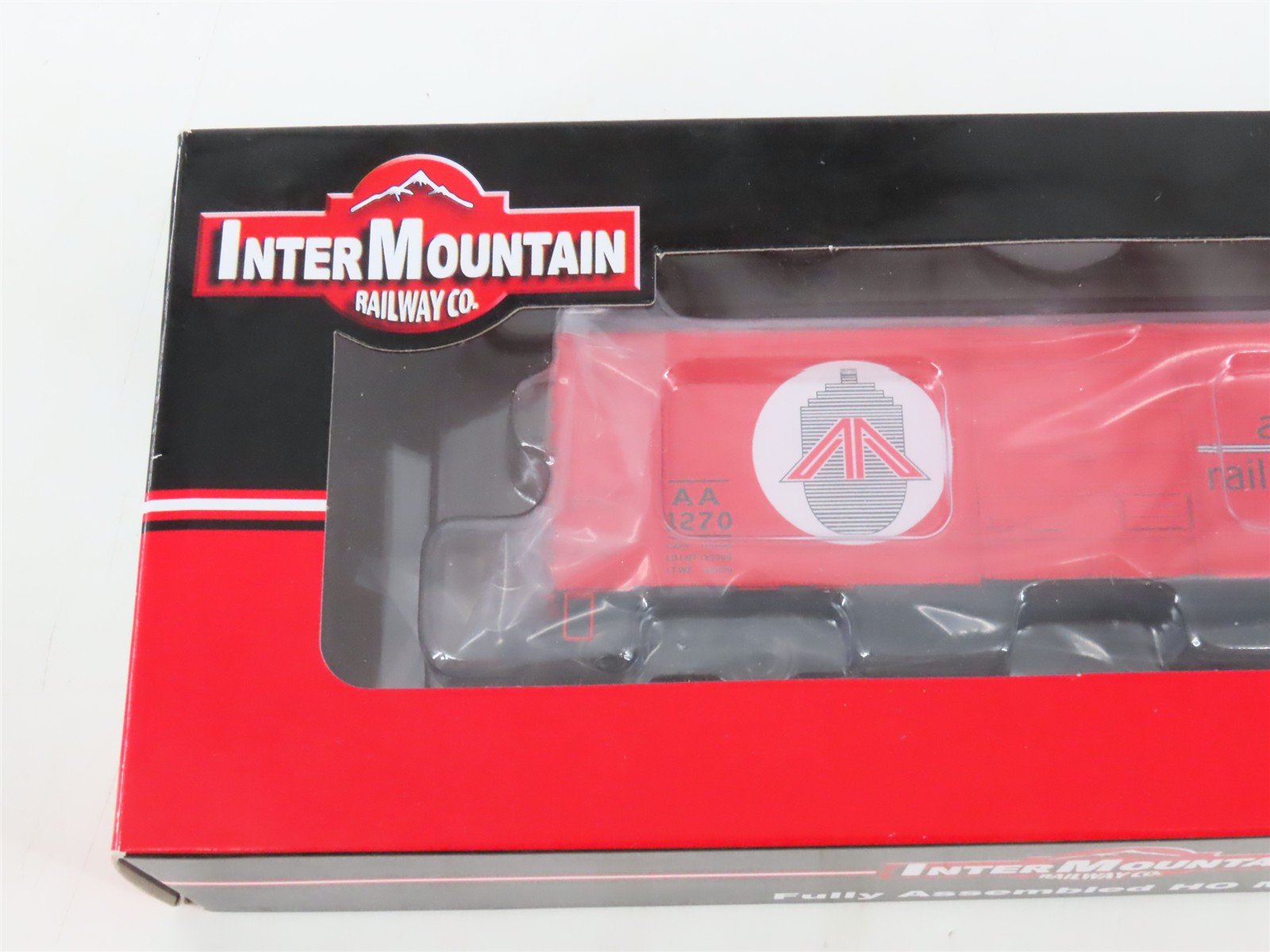 LOT of 2 HO Scale Intermountain AA Ann Arbor 40' Boxcars