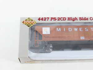 LOT of 3 HO Scale Proto 2000 TLDX Midwestern Grain 3-Bay Covered Hopper Cars