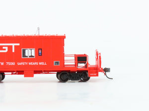 HO Scale Bluford Shop 34030 GTW Grand Trunk Western Transfer Caboose #75061