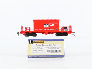 HO Scale Bluford Shop 34039 GTW Grand Trunk Western Transfer Caboose #75053