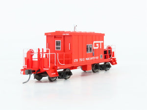 HO Scale Bluford Shop 34039 GTW Grand Trunk Western Transfer Caboose #75053