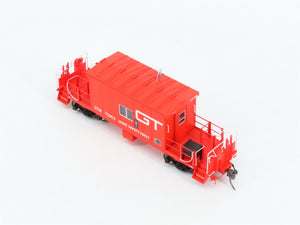 HO Scale Bluford Shop 34039 GTW Grand Trunk Western Transfer Caboose #75053
