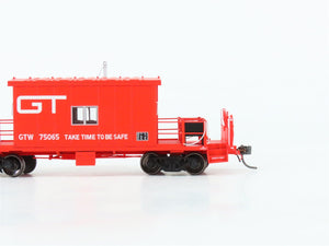 HO Scale Bluford Shop 34031 GTW Grand Trunk Western Transfer Caboose #75065