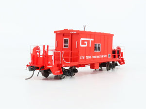 HO Scale Bluford Shop 34031 GTW Grand Trunk Western Transfer Caboose #75065