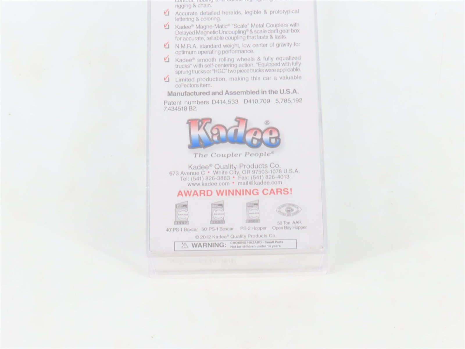 HO Scale Kadee 6360 DTI Detroit Toledo & Ironton 50' PS-1 Boxcar #18073 SEALED