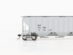 HO Scale Proto 2000 21342 MP Missouri Pacific 3-Bay Covered Hopper Car #712183