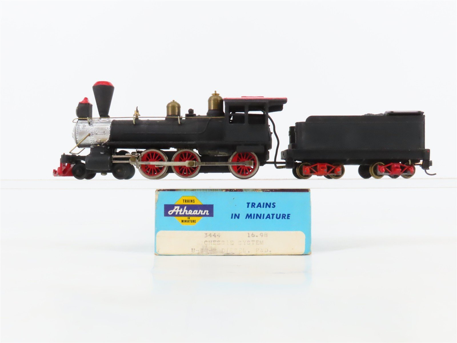 HO Scale Tyco Unlettered 4-6-0 Steam Locomotive CUSTOM