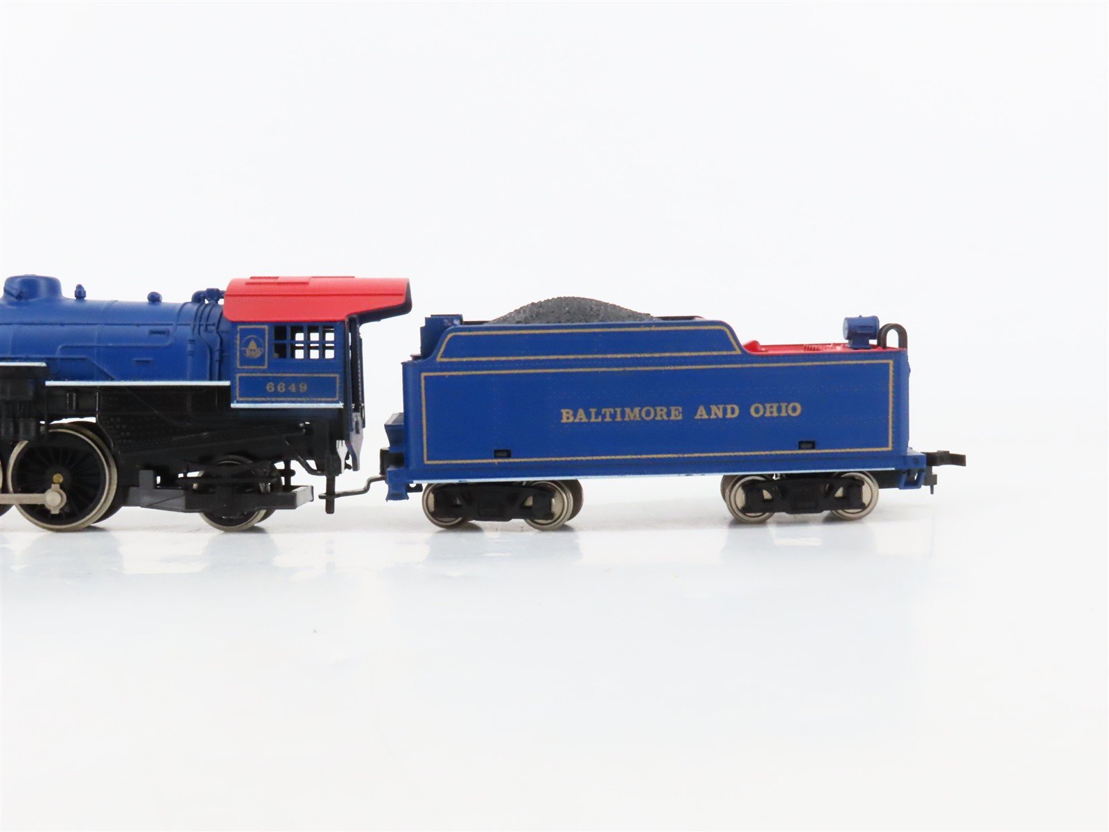 HO Scale Model Power 6649 B&O Baltimore & Ohio 4-6-2 Steam Locomotive #6649
