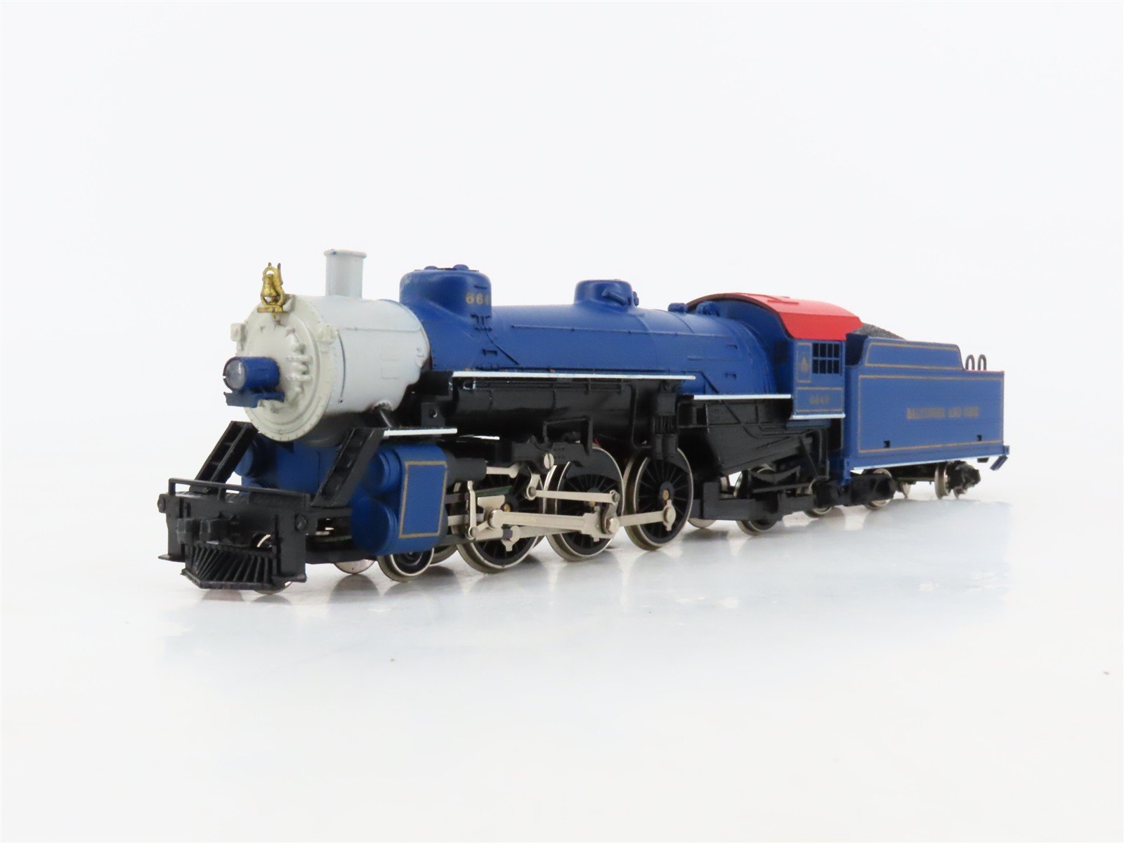 HO Scale Model Power 6649 B&O Baltimore & Ohio 4-6-2 Steam Locomotive #6649