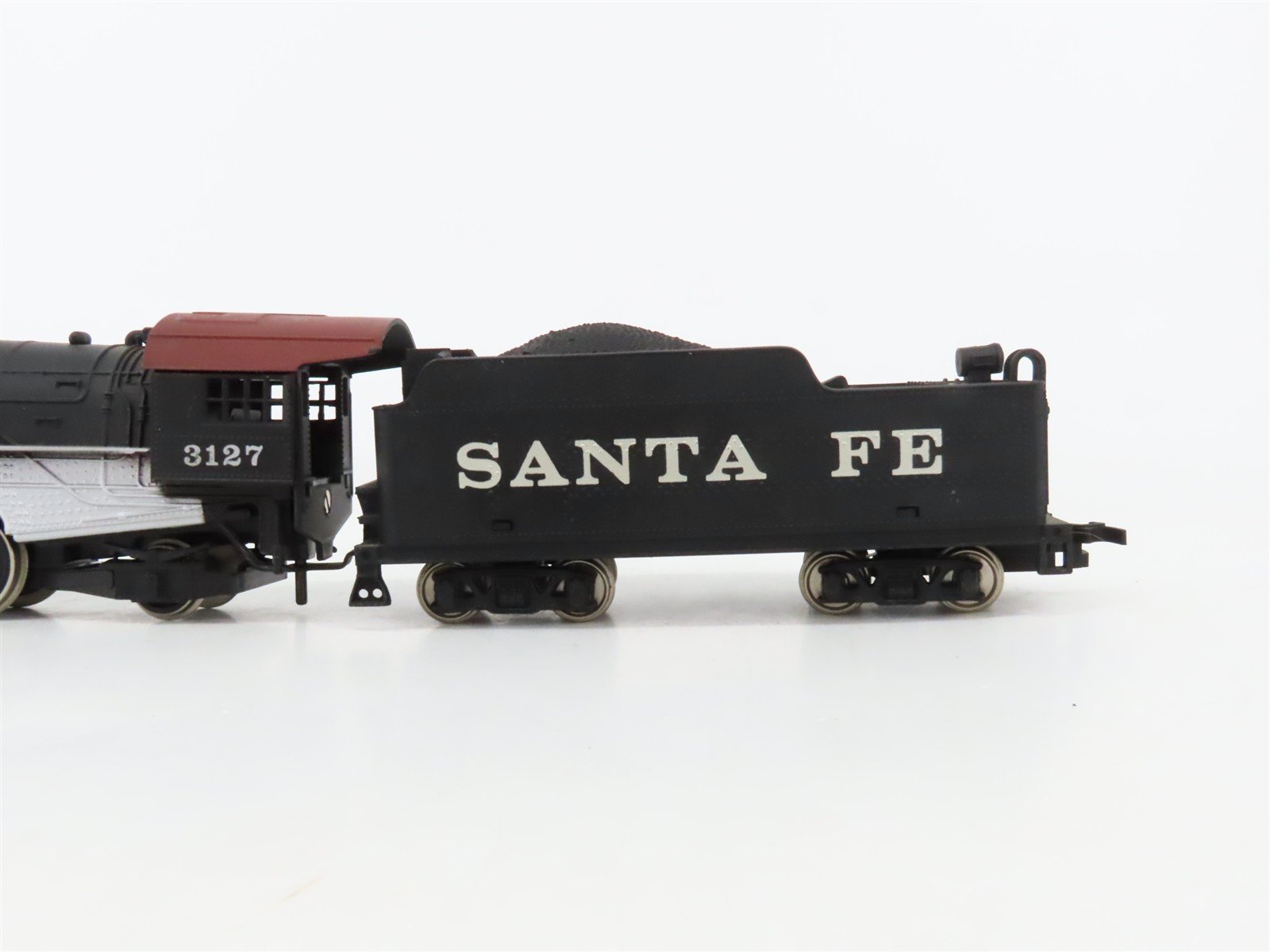 HO Scale Mehano ATSF Santa Fe 2-8-2 Steam Locomotive #3127