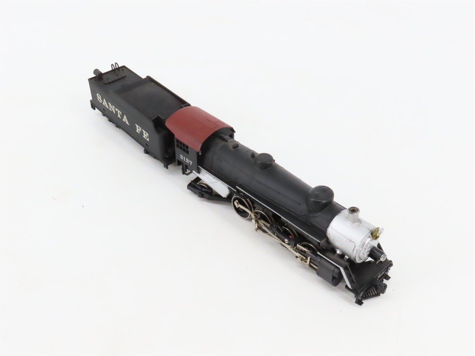 HO Scale Mehano ATSF Santa Fe 2-8-2 Steam Locomotive #3127