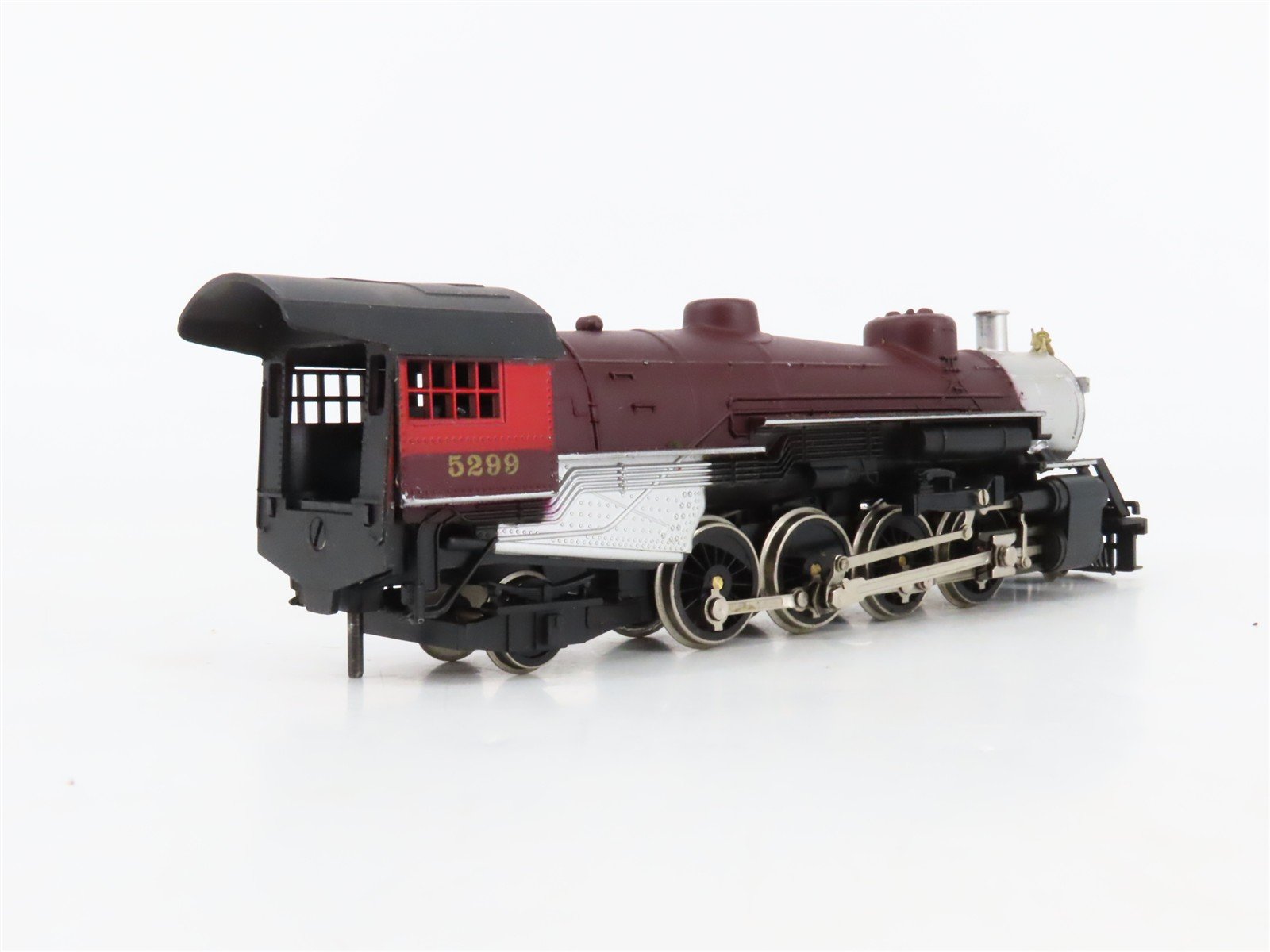 HO Scale Mehano C&A Alton 2-8-2 Steam Locomotive #5299