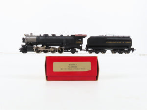 HO Scale Mantua 348-023 C&O Chesapeake & Ohio 2-8-2 Steam Locomotive #1210