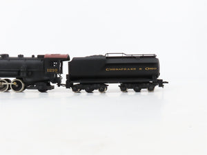 HO Scale Mantua 348-023 C&O Chesapeake & Ohio 2-8-2 Steam Locomotive #1210