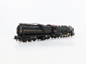 HO Scale Mantua 348-023 C&O Chesapeake & Ohio 2-8-2 Steam Locomotive #1210