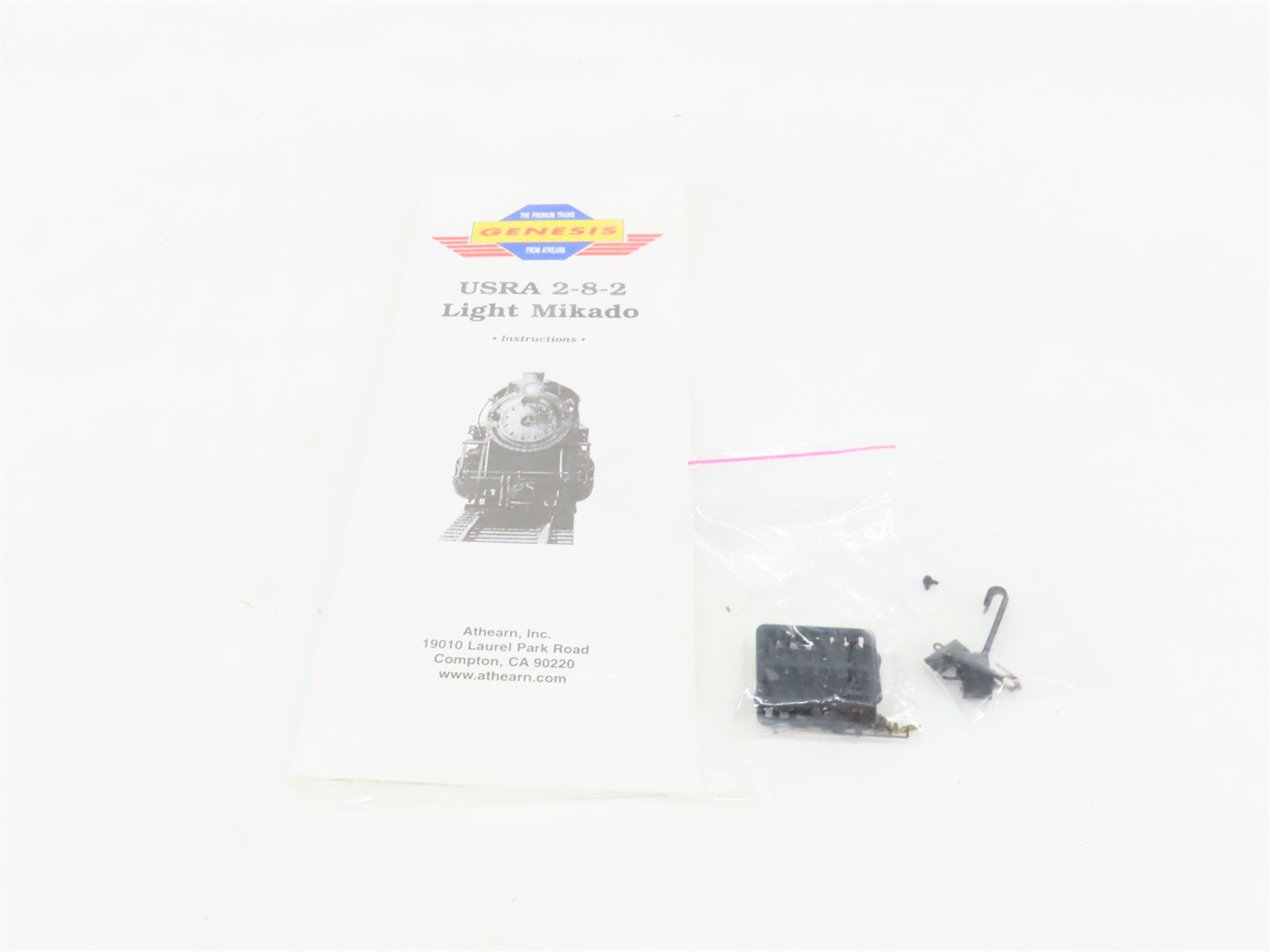 HO Scale Athearn Genesis G9014 GT Grand Trunk 2-8-2 Steam Locomotive #3709
