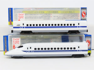 N 1/150 Scale Trane 65 JR Series 700 Shinkansen EMU 2-Unit Set - STATIC MODEL