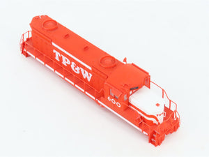 HO Proto 2000 8167 TP&W Toledo Peoria & Western GP18 Diesel #600 - BAD GEARS
