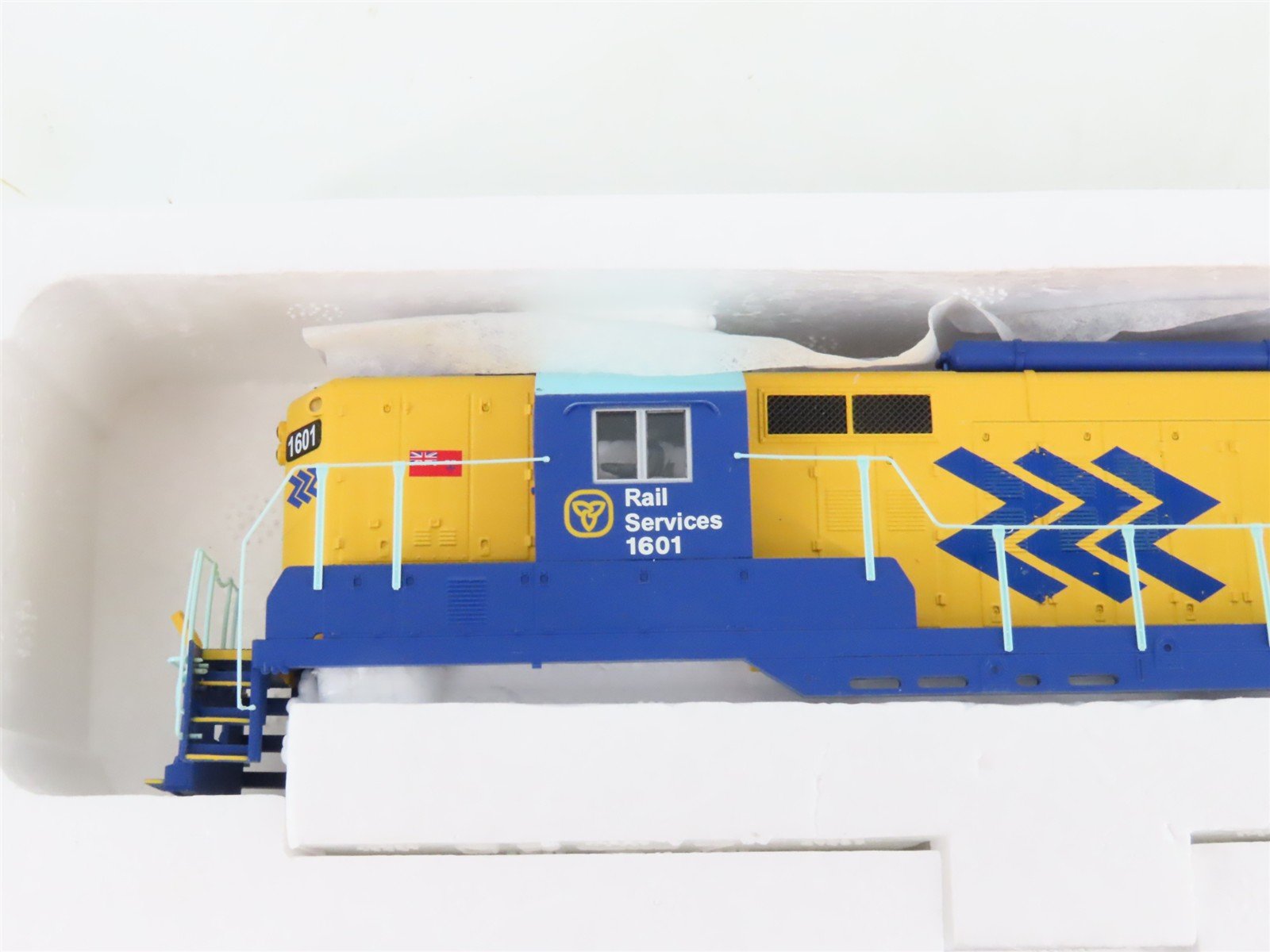HO Scale Proto 2000 97083 ONT Ontario Northland EMD GP9 Diesel #1601 - BAD GEARS