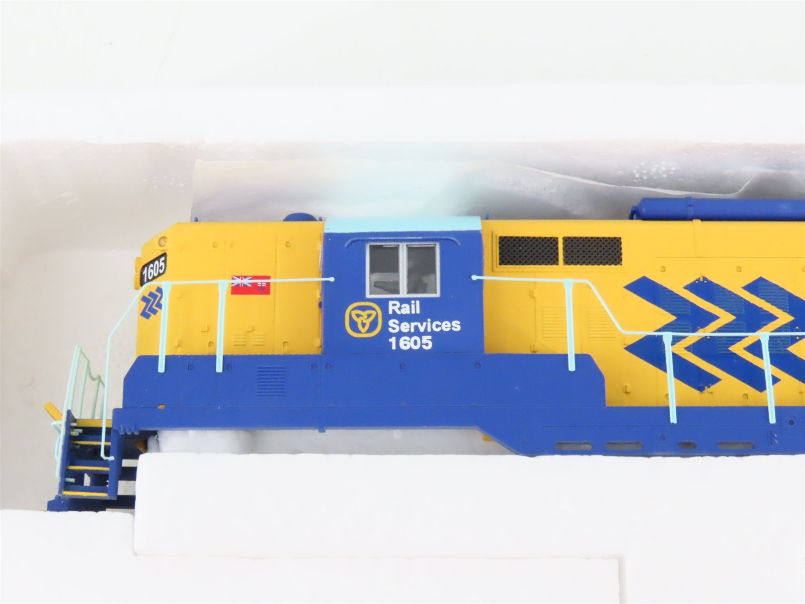 HO Scale Proto 2000 97082 ONT Ontario Northland EMD GP9 Diesel #1605 - BAD GEARS