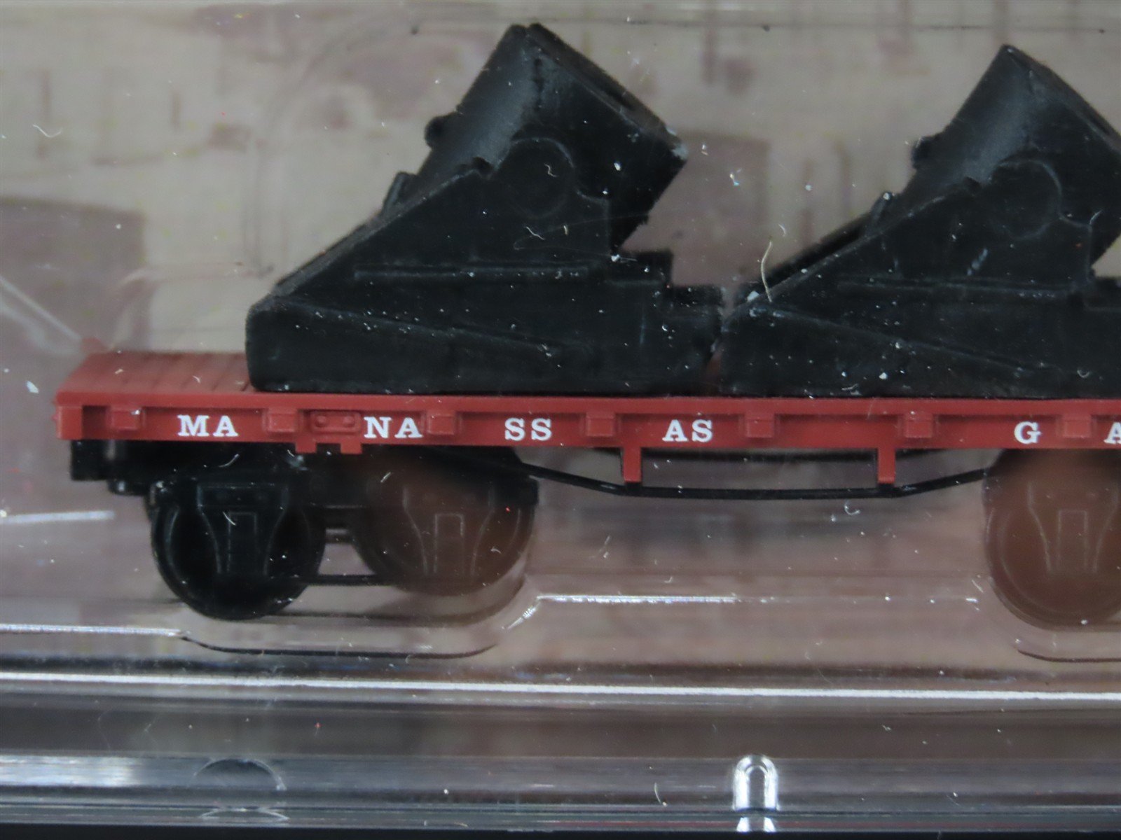 N Micro-Trains MTL/Bachmann 99301210 Civil War Confederate 4-4-0 Steam Train Set