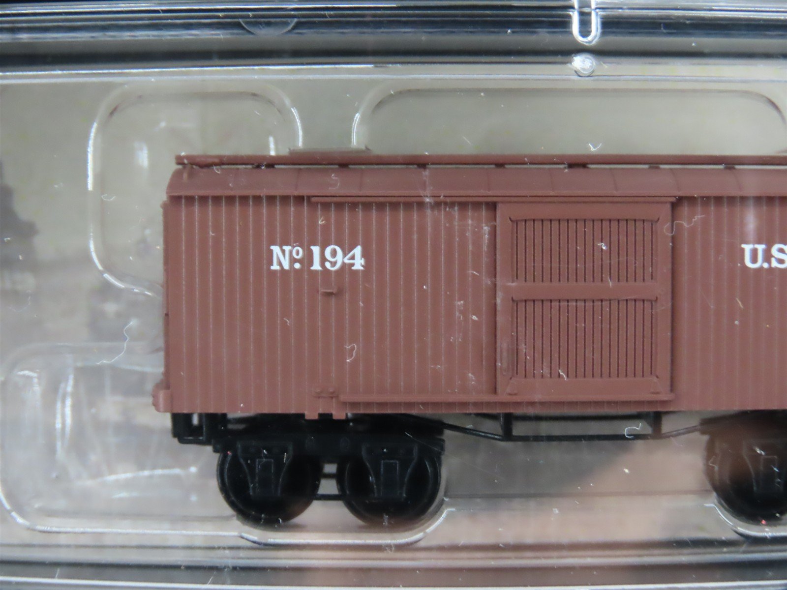 N Micro-Trains MTL/Bachmann 99301200 Civil War Union 4-4-0 Steam Train Set