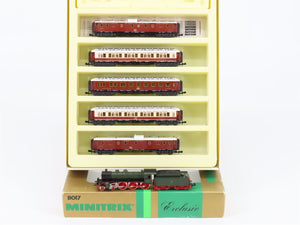 N Scale Minitrix 11017 CIWL Orient Express 4-6-0 Steam Passenger Train Set