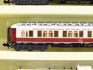 N Scale Minitrix 11017 CIWL Orient Express 4-6-0 Steam Passenger Train Set