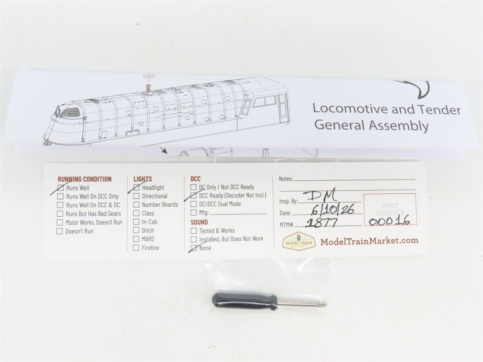 N Scale Fox Valley FVM 40001 MILW Hiawatha 4-4-2 Steam Passenger Set - DCC Ready